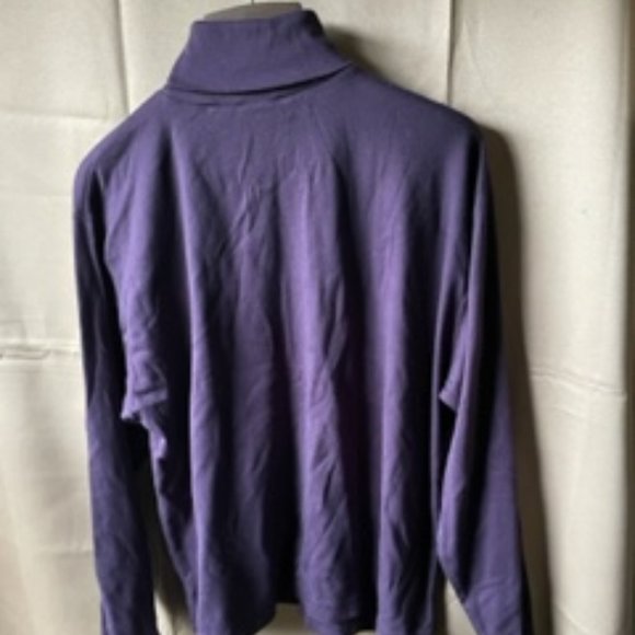Stefano Basics Purple Turtleneck 22/24 - Picture 2 of 2